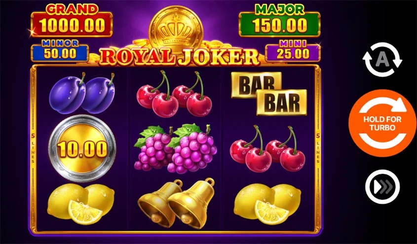 Розгляд характеристик Royal Joker Hold and Win